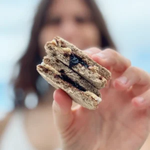 Alfajor de castañas y coco
