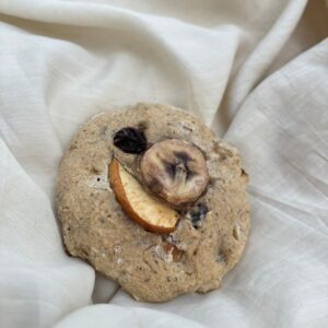 Cookies Xl banana, canela y pasas